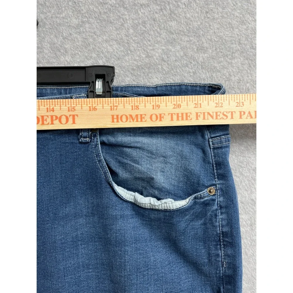 Company Eighty One‎ Jeans Mens 46x32 Blue Denim Pockets Medium Wash Straight Leg